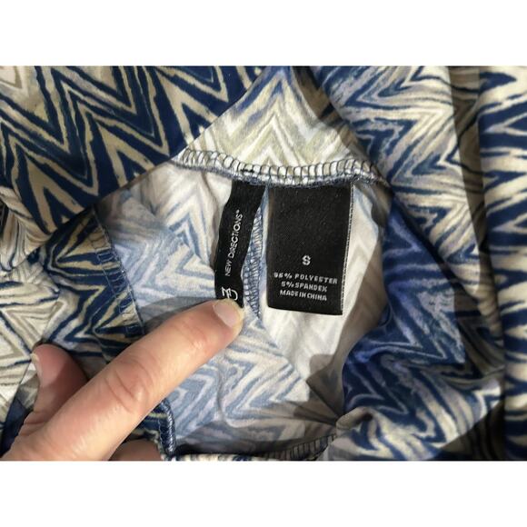 Lot 4 BOHO Palazzo wide leg pants graphic print hippie gypsy club Geo Festival - Picture 7 of 12